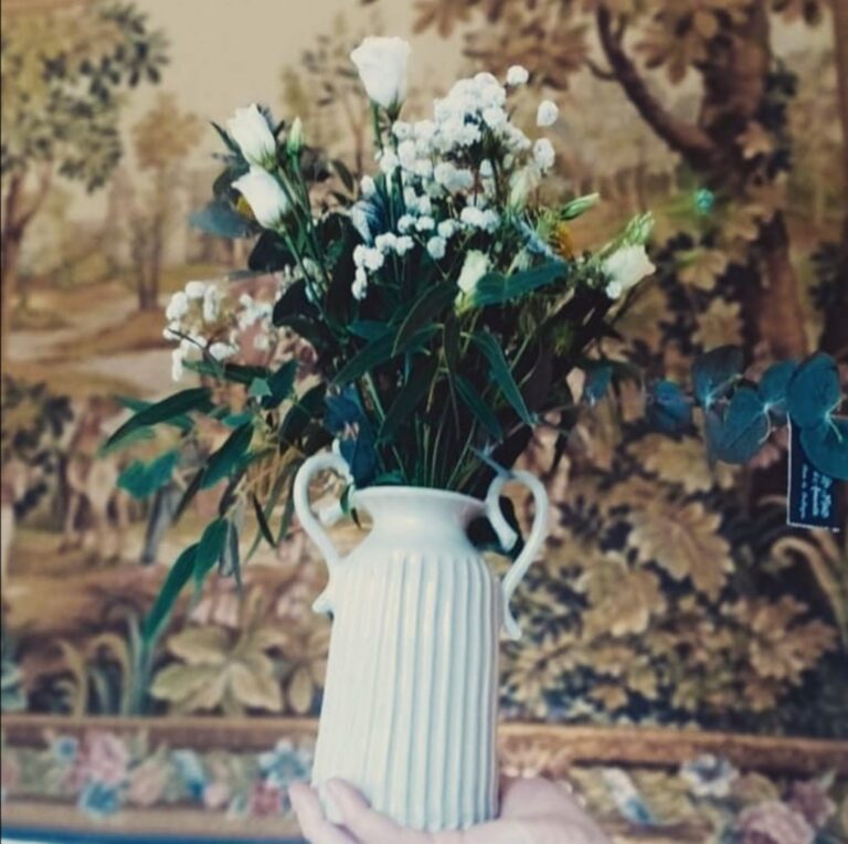 Grand vase Athena en grès porcelainique pour boutique un week end sur deux à lorient